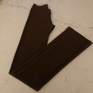 Chocolate Brown V Front Katrina Dance Pants